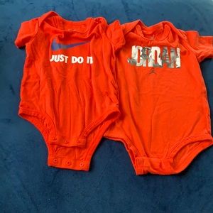 9m official Nike and Jordan short sleeve onesie!!!